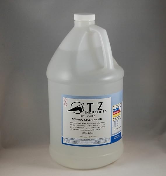 Sewing Machine Oil ~ Lily White (Gallon)