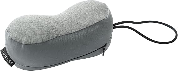 Small Travel Neck Pillow 100% Pure Memory Foam Nap Pillow, Super Soft Neck Support Travel Pillow