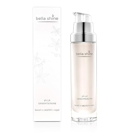 Bella Shine - Premium Face Cream - Anti-Ageing Moisturising Cream for Day & Night with Patented REFORCYL® Active Ingredient Complex Almond Oil Shea Butter Argan Oil & Coconut Oil - For All Skin