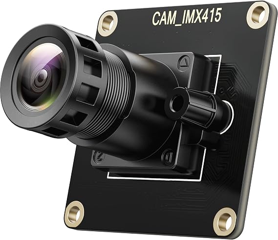 4K 8MP Camera Module for Raspberry Pi, Genuine STARVIS IMX415 Sensor 3864x2192@30FPS, IR Filter, MIPI CSI-2 for Pi 5/4B/3B+/Zero/CM4/CM5
