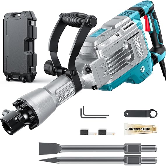 ENEACRO Demolition Jack Hammer 65 Joules SDS-Hex Concrete Breaker