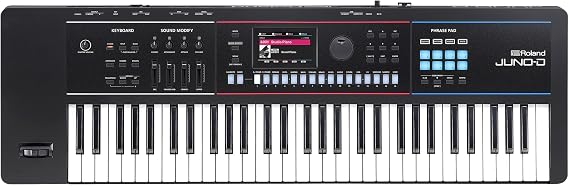 Roland JUNO-D6 Synthesizer, 61-Note Keyboard