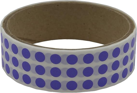 Labels 1/4 Inch Round Permanent Color-Code Dot Stickers, 1000 Sticker per Roll (Lavender)