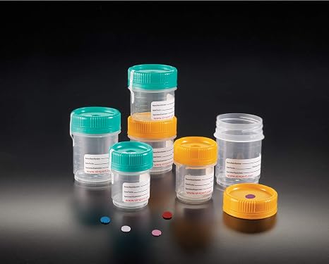 Eco SpecTainer, 60ml, sterile, Tamper, Aqua 100/pk