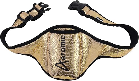 Special Edition Mic Belt - Gold Python