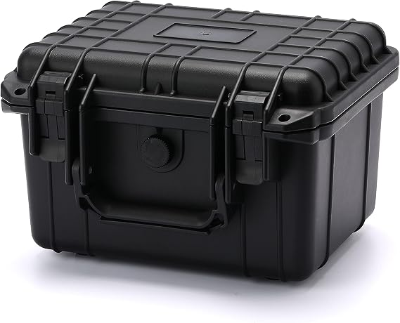 Mayouko Portable Tool Box with Shock- Proof Sponge, Water Proof Grade IP67, Waterproof Hard Case with Foam Insert, Handheld Gimbal Explosion-Proof Box, Waterproof Hard Case, 10.4 x 9.4 x 6.9 inch