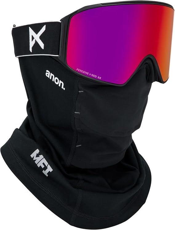 Anon M4 Cylindrical Snow Goggles + Bonus Lens + MFI Face Mask - Low Bridge Fit