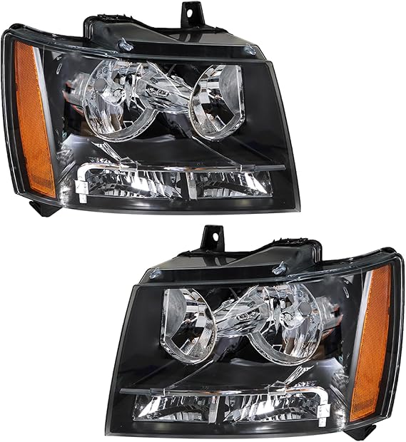 labwork Headlight Assembly Replacement for Suburban Tahoe 2007-2014