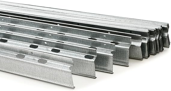 Auralex RC8 Resilient Channel in 25 Gauge Metal; Box of 24-8' Lengths