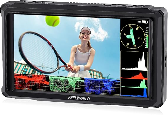 FEELWORLD FW568 PRO 6" 1200nit 19201080 Screen Field DSLR Camera Monitor