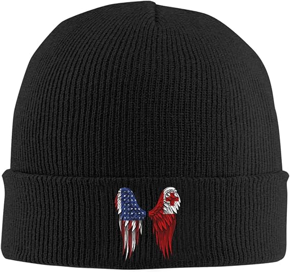 Beanie Hat Knit Cuffed Hats for Women Men Beanies Hats Warm Skull Caps Ski Hiking Outdoor Winter Cap Gift Unisex Black