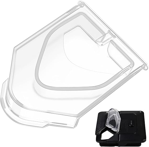 Pour Spout Cover Replacement Compatible with Ninja Blender Lid 72oz, Spout Cover Lid Flap for Ninja Blender Square Top Pitcher, Fit for BL660 BL740 BL770 BL771 BL772, Ninja Blender Replacement Parts