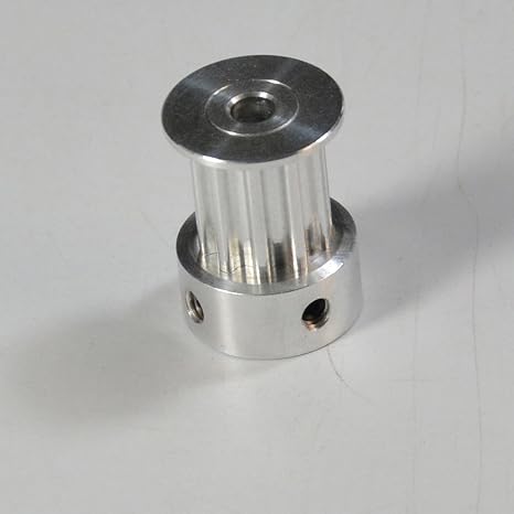 RobotDigg T5 Timing Pulley 10 Teeth 5mm Bore for 15mm Wide T5 Timing Belt Aluminum Alloy T5 Synchronous Pulley Pack of 2