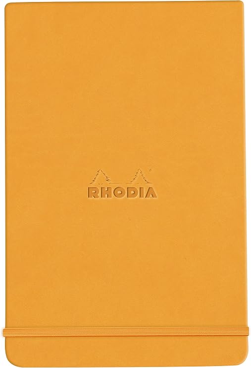Rhodia Web Notepad, A5, Lined - Orange (118348C)