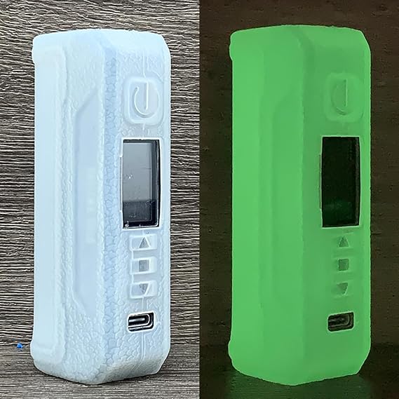 WratryParts Silicone Case Compatible with LostVape Thelema Solo Mod Kit | Protective, Durable Skin, Sleeve, Cover, Wrap, Gel, Case, shield (Clear)
