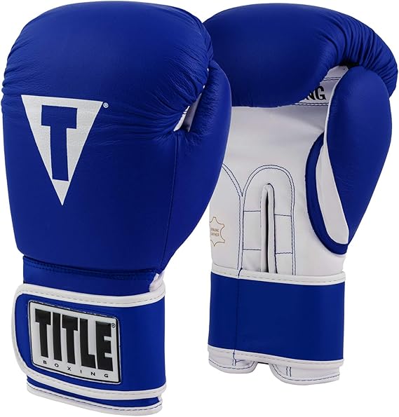 TITLE Boxing Pro Style Leather Training Gloves 3.0 - Boxing Gloves, Boxing Training Gloves, MMA Gloves, Oz Training Gloves, Kickboxing Gloves, Punching Bag Gloves, Sparring Gloves