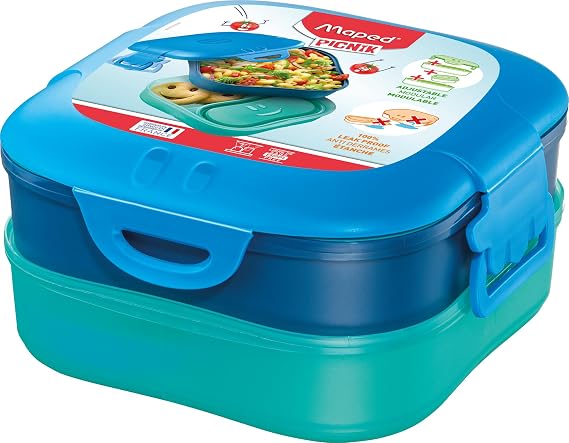 Maped Picnik Concepts 3in1 Lunch Box - Blue, 870703