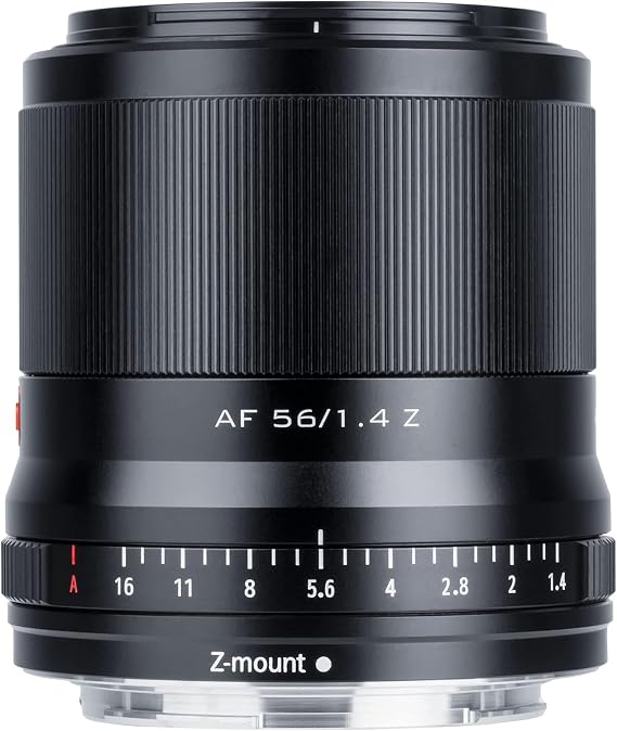 VILTROX 56mm f/1.4 F1.4 Z Mount Lens, APS-C Z-Mount Lens for Nikon Zfc Z50 Z6 ii Z7 ii Z5