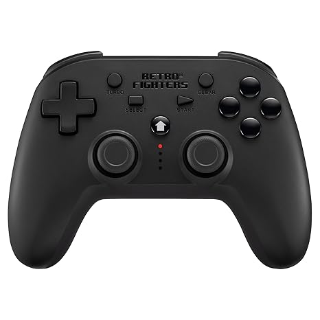 Retro Fighters Defender Bluetooth Controller Next-Gen PS3, PS4 & PC Compatible Wireless (Black)