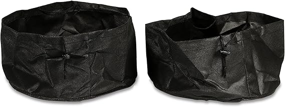 Aquascape 98929 Fabric Lily Pot 14" Round x 7" Deep (2 Pack) for Pond Water Feature Waterfall Landscape and Garden
