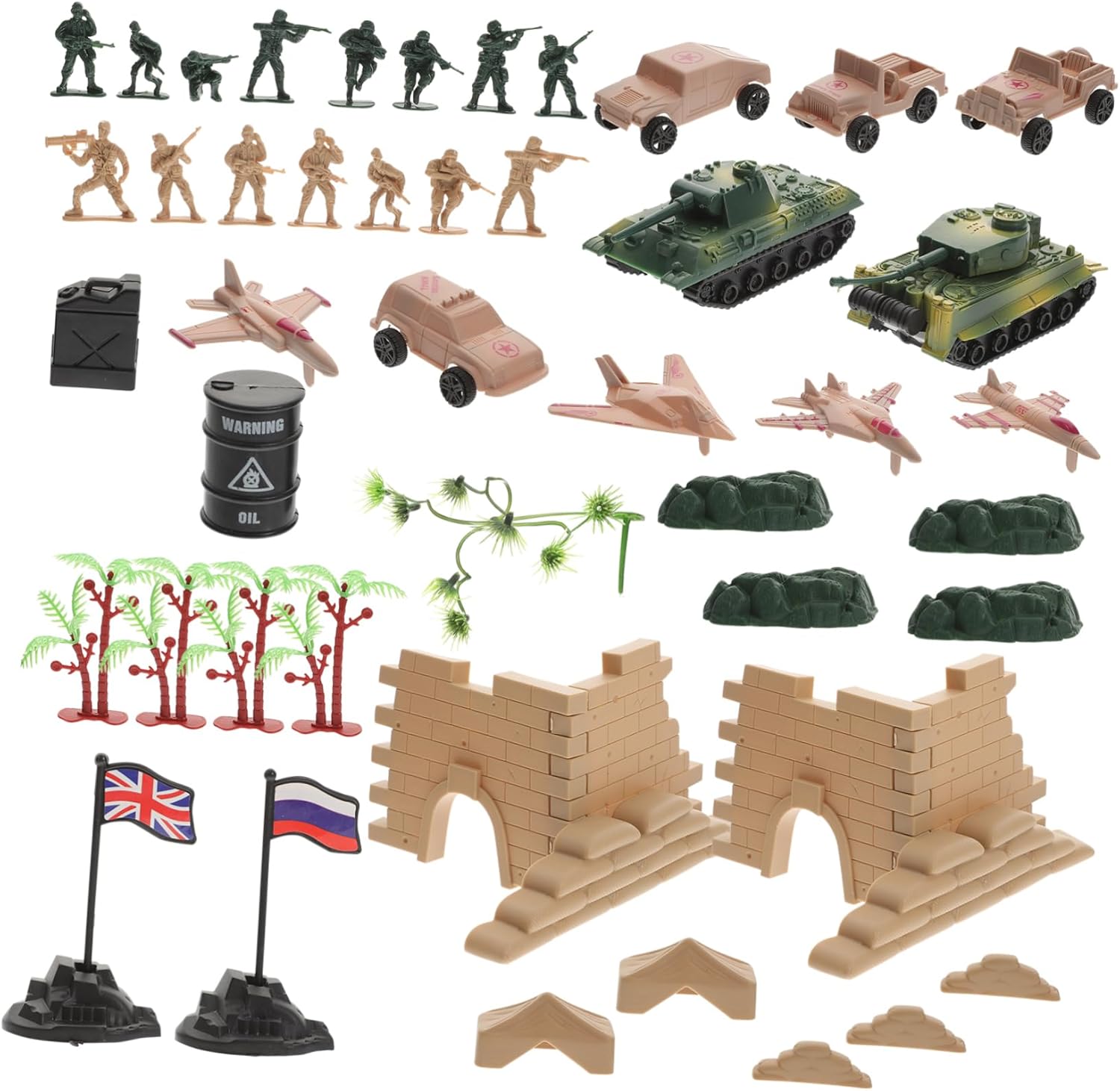 1 Set Military Soldier Model Soldier Action Figure Playset Soldier Force Playset Toy Soldier Playset Special Forces Toys Soldier Figure Model Boys
