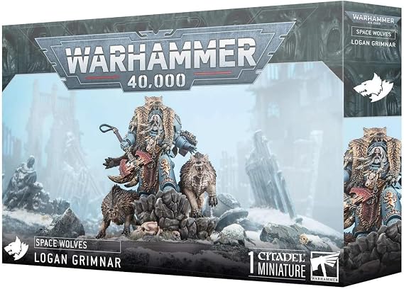 Warhammer 40K Space Wolves Logan Grimnar - (2025 Edition)