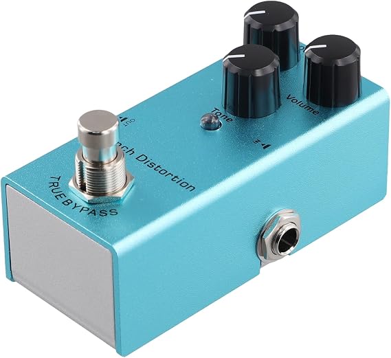 Mini Electric Guitar Effect Pedal Electric Guitar Pedal Distortion for Electric Guitar, Blue, 500736724