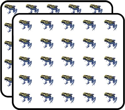 Blue Poison Dart Frog Coloful Beautiful Dangerous Sticker for Scrapbooking, Calendars, Arts, Kids DIY Crafts, Album, Bullet Journals 50 Pack
