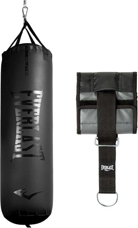 Everlast Elite Punching Bag | Durable Boxing MMA, Adults | Muay Thai