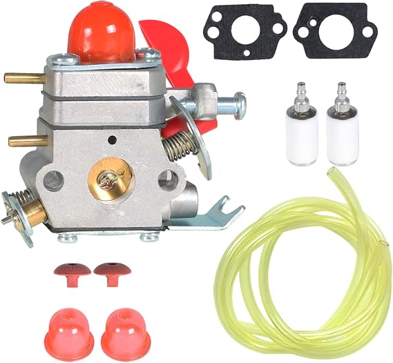 Carburetor Replacement for Poulan Pro PP025 PP125 P4500 P4500F PP258TP PP25E 25cc Pole Saw Trimmer for ZAMA C1U-W19 for Craftsman 358791010 Weedeater