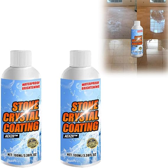 Stone Brighten Crystal-Plating Agent,Stone Crystal Plating Agent,marble stain remover,marble polish,Effectively brightens ceramic and stone coatings,Easy to use (2)
