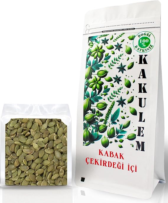 Sertifikalı Katkısız Çiğ Kabak Çekirdeği İçi (1 KG)