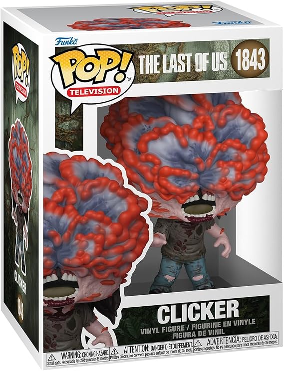 Funko Pop! Televizyon: The Last of Us - Clicker - Koleksiyon Vinil Figür - Hediye Fikri - Resmi Ürün - Çocuklar ve Yetişkinler için Oyuncaklar - TV Hayranları - Koleksiyonerler ve Teşhir için Model