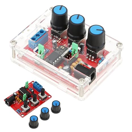Precise Function Signal Generator XR2206 1Hz-1MHz Adjustable Sine Triangle Square Output Frequency Module