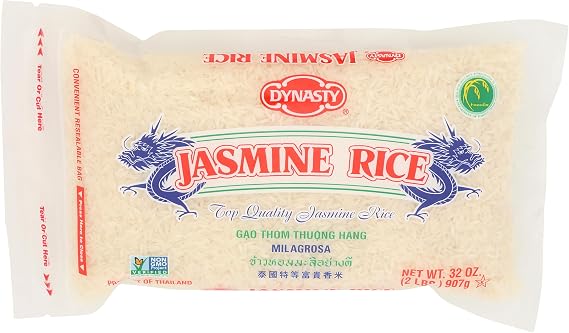 Dynasty Jasmine Rice, 2 Pound, 32 Ounce