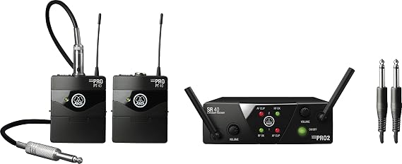 AKG Pro Audio, 2 Wireless Microphones and Transmitters, (3351H00050)