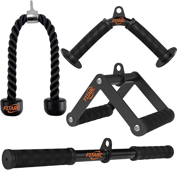 Tricep V Bar + 4 Piece Set