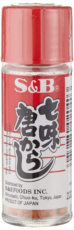S&B Shichimi Seven Spice Chili Pepper, 0.52 oz