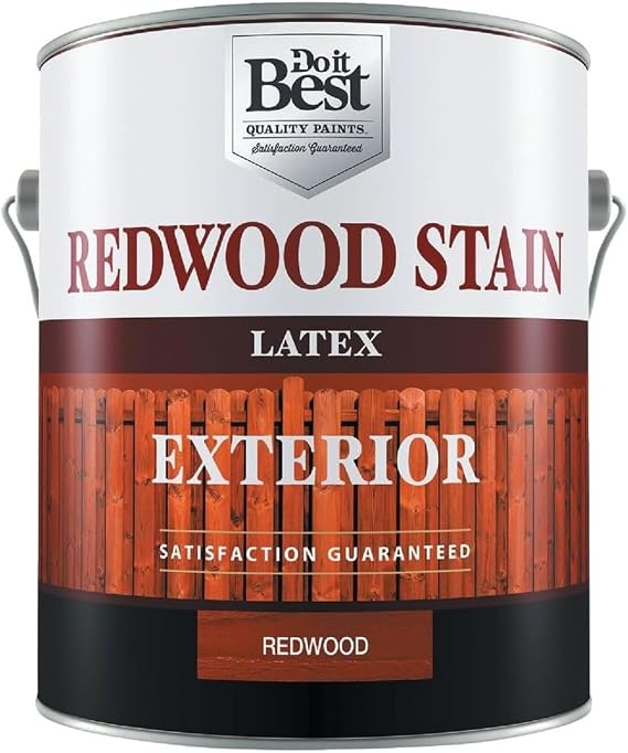 Exterior Latex Redwood Stain