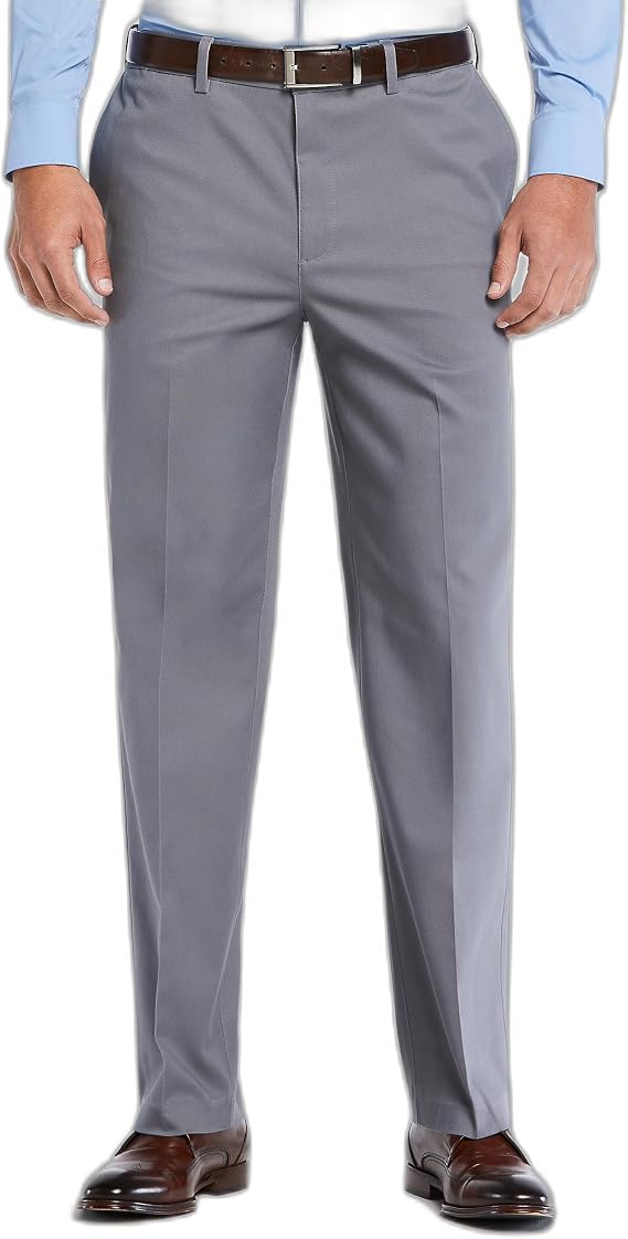 Savane Men's Ultimate Performance Stretch Chino Pants with Expandable Waist, Wrinkle Resistant (Available in Big & Tall)