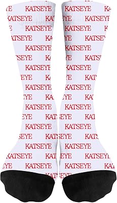 KATSEYE Socks Costume Katseye Music Album Gnarly Merch Funny Number Half Calf Sock for Girl Group Fans