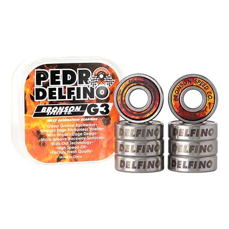 Bronson Speed Co. G3 Pedro Delphino Bearings