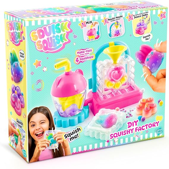 Squish Squish DIY Squishy Factory – Make Your Own Squishy