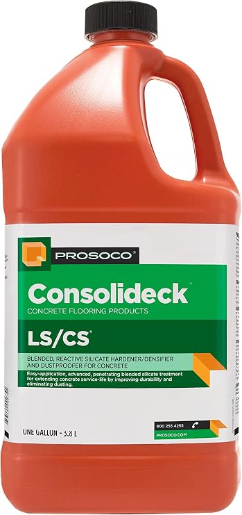 Prosoco LS/CS | Reactive Silicate Hardener/Densifier and Dustproofer for Concrete - Trusted by Professionals