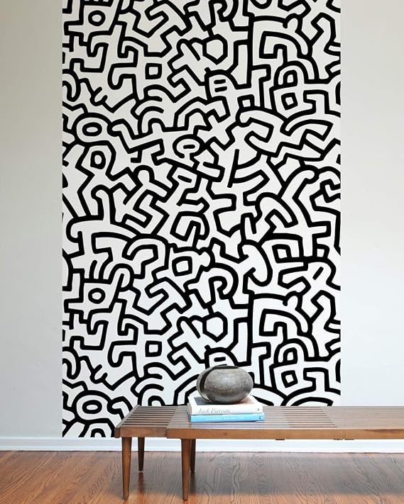 BLIK Pop Shop Pattern Wall Tiles Decals | Officially Licensed Artwork | Peel and Stick Design
