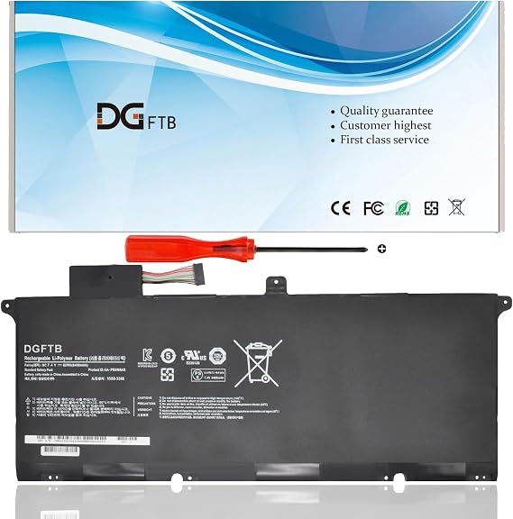 New AA-PBXN8AR Laptop Battery Replacement for Samsung 9 900X4D NP900X4C-A01 A02 A03 900X4 900X46 900X4B-A01DE Series Notebook NP900XC4D NP900X4B(7.4V 62Wh/8400mAh)