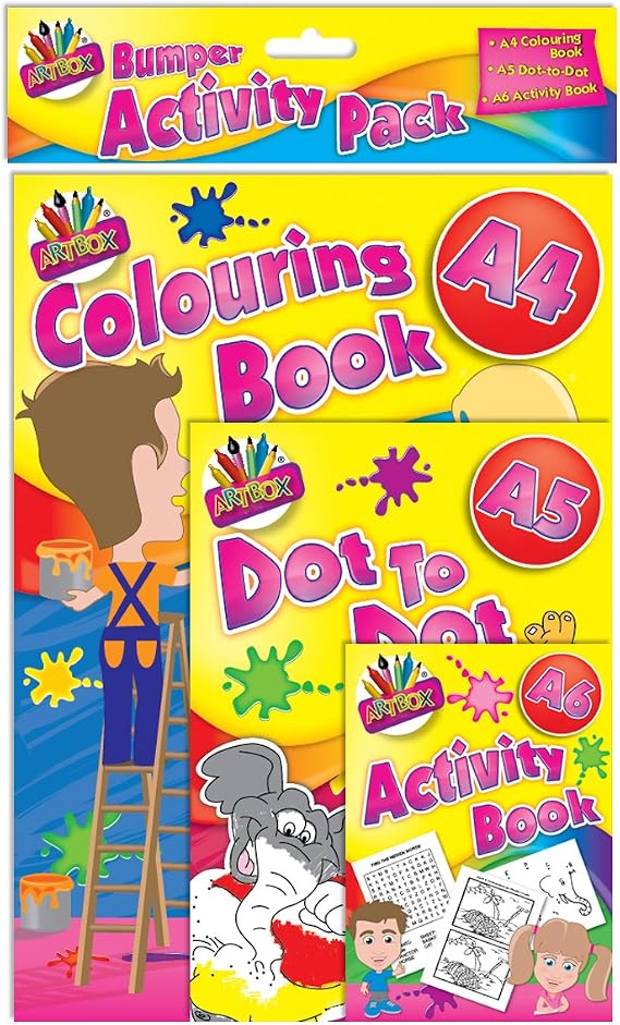 The Art BOXArtbox Multi Activity Pack (Set of 3), 4040