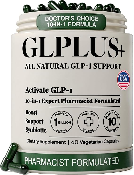GLP-1 Supplement for Weight Management & Appetite Suppressant, 60ct