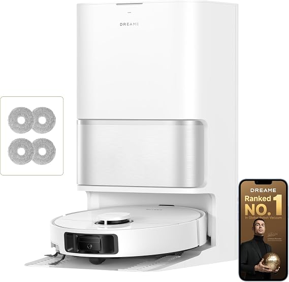 dreame L10s Ultra Gen 3 Kit Robot Vacuum and Mop with 25,000Pa Suction