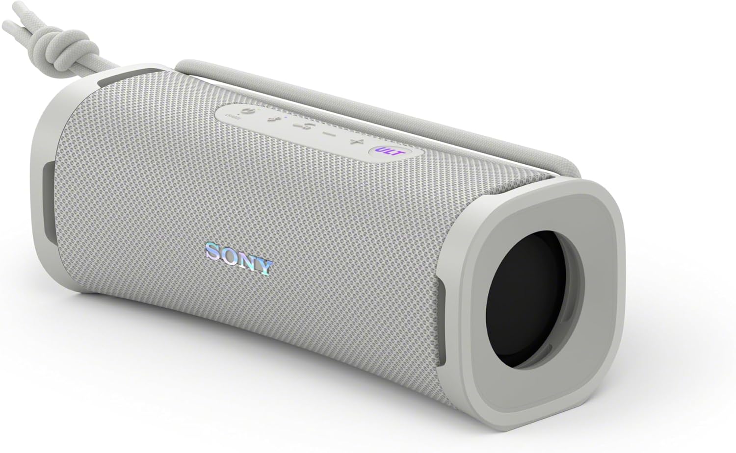 Sony ULT FIELD 1 - Wireless Bluetooth Portable Speaker with ULT POWER SOUND, Ultimate Deep Bass, IP67, Waterproof, Dustproof, Shockproof, 12hr Battery, Clear Call Quality, Outdoor, Travel - Off White